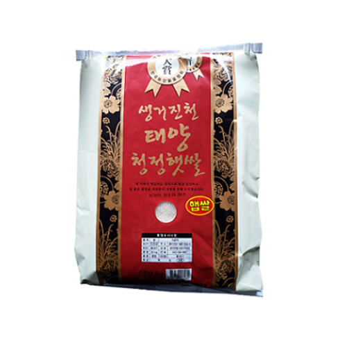 [미잠미곡] 진천쌀 20kg(2021년산/포장지랜덤)