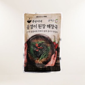 [콩세상]올갱이된장해장국 500g * 6팩